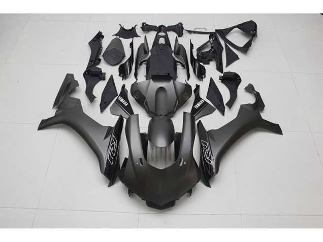 2015-2019 Grey Black Yamaha YZF R1 Motorcycle Fairings